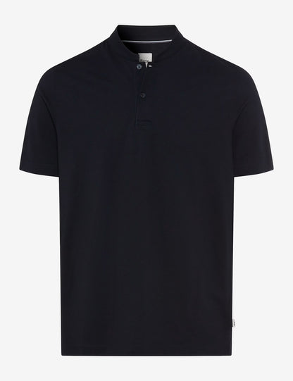Pique Knit: Polo Shirt in Cotton Mix
