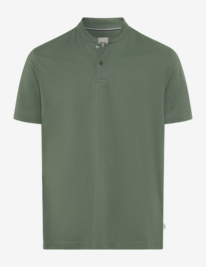 Pique Knit: Polo Shirt in Cotton Mix