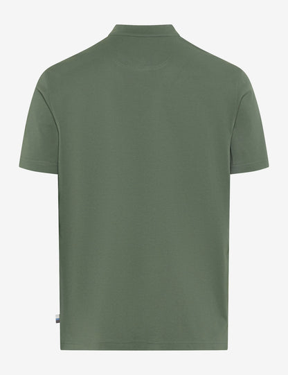 Pique Knit: Polo Shirt in Cotton Mix