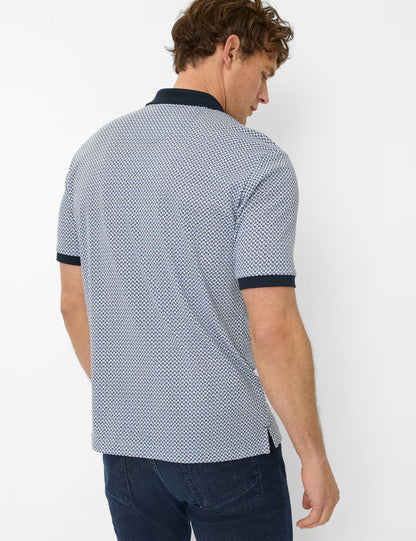 Performance Piqué: Polo Shirt in Cotton Mix