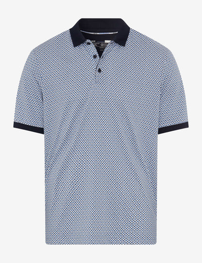 Performance Piqué: Polo Shirt in Cotton Mix