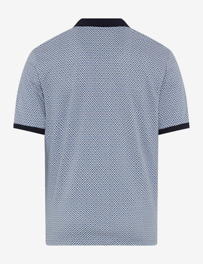 Performance Piqué: Polo Shirt in Cotton Mix