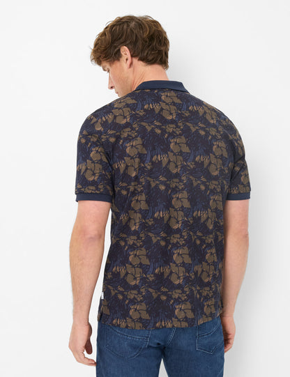 Performance Piqué: Polo Shirt in Cotton Mix