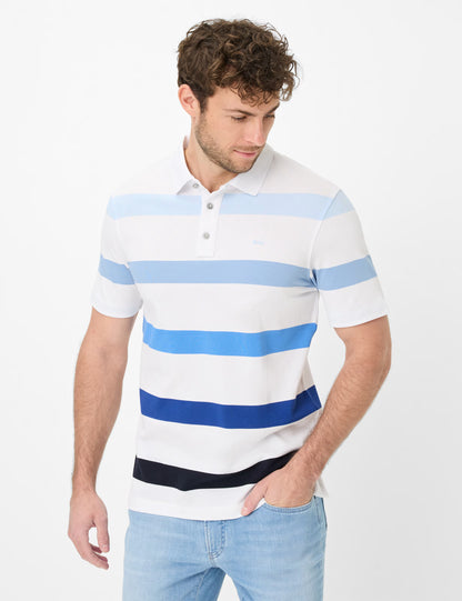 Hi-Flex: Polo Shirt in Cotton Blend