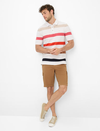 Hi-Flex: Polo Shirt in Cotton Blend
