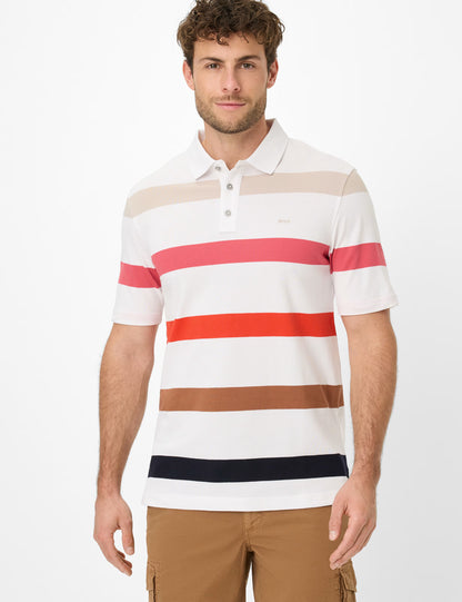 Hi-Flex: Polo Shirt in Cotton Blend