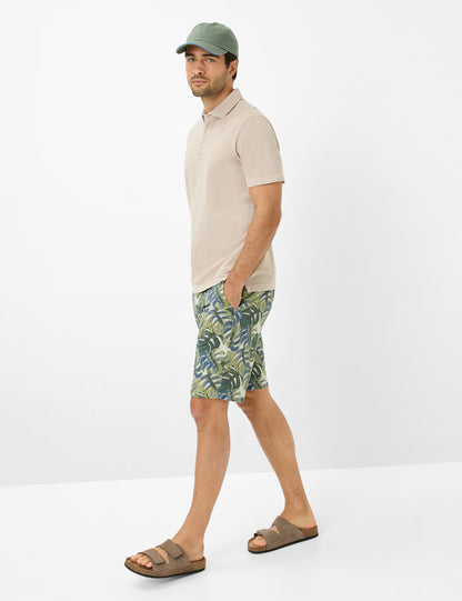 Pique Knit: Polo Shirt in Cotton Mix