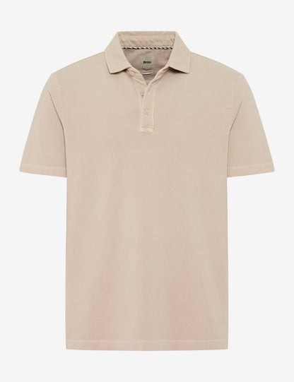Pique Knit: Polo Shirt in Cotton Mix