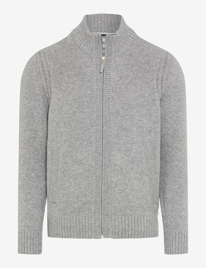 Soft Wool: Knitted Cardigan in a Wool Blend