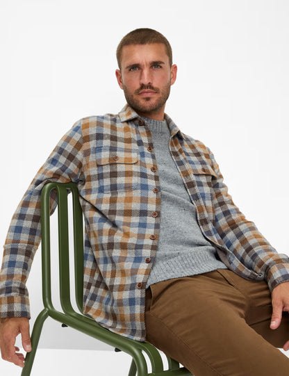 Overshirt in Polyester Blend