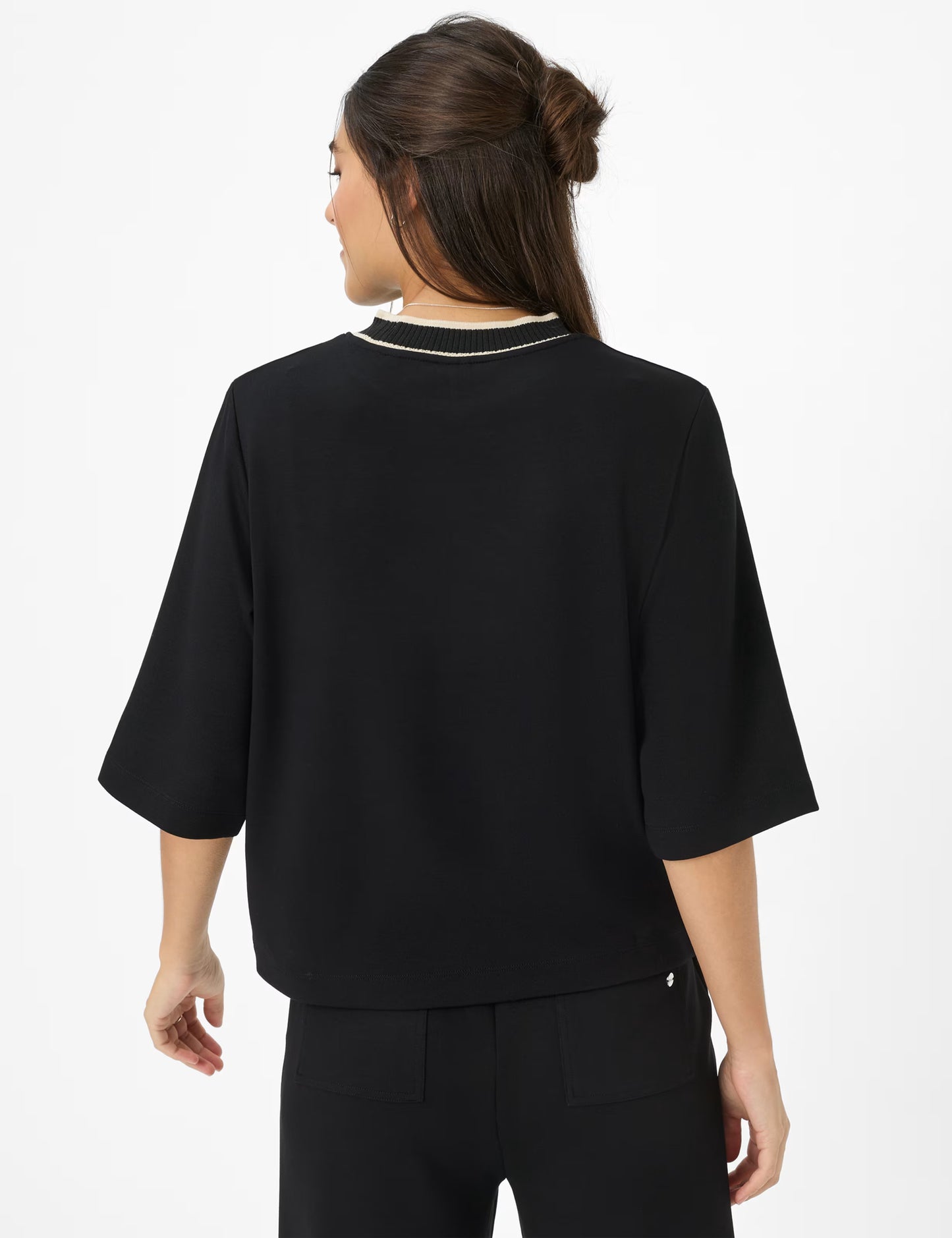 Jersey: Sweatshirt in Viscose Blend