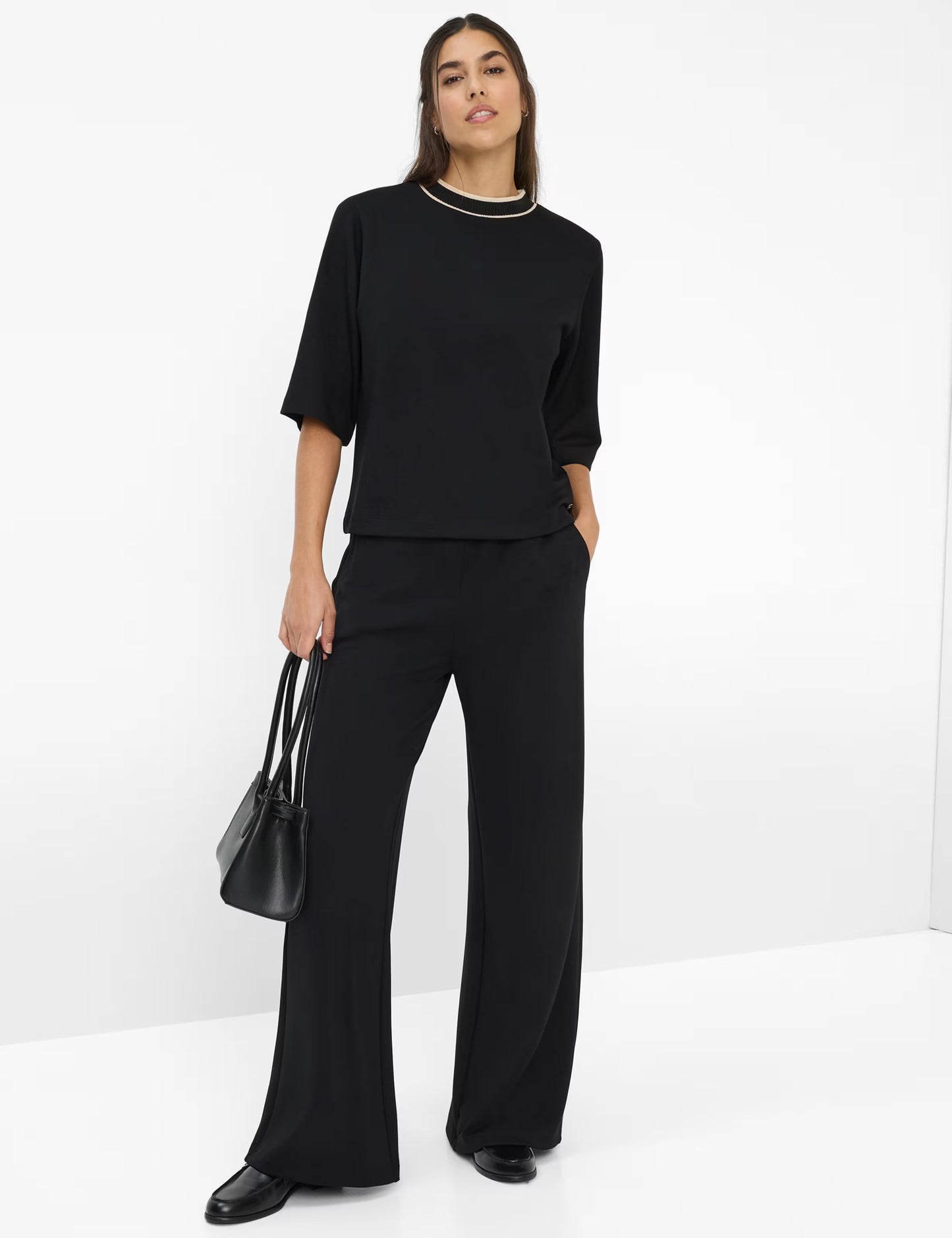 Jersey: Sweatshirt in Viscose Blend