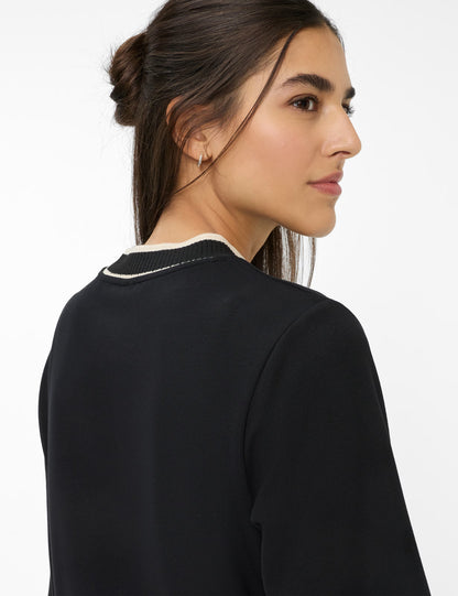 Jersey: Sweatshirt in Viscose Blend