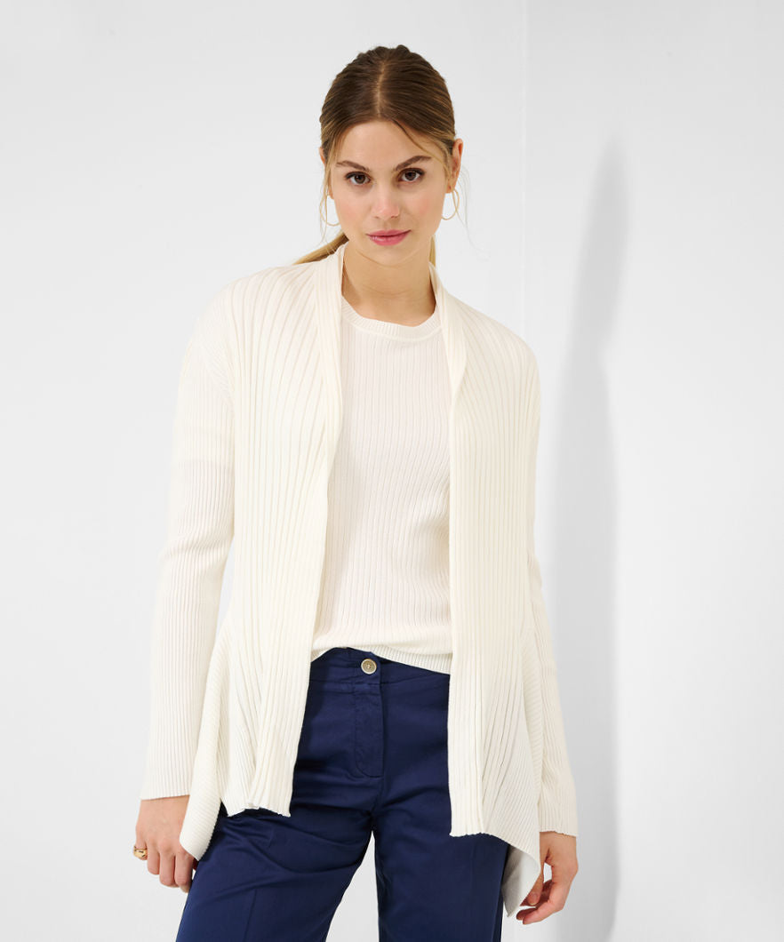 Cardigan with Open Cut