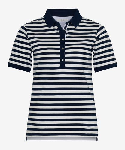 Polo Shirt with Fresh Striped Look