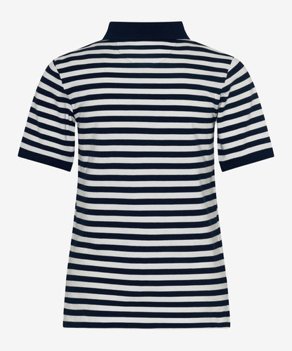 Polo Shirt with Fresh Striped Look