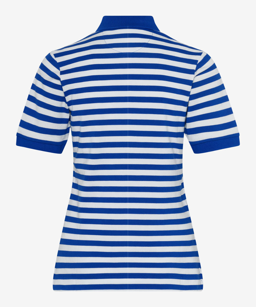 Polo Shirt with Fresh Striped Look