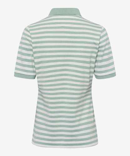 Polo Shirt with Fresh Striped Look