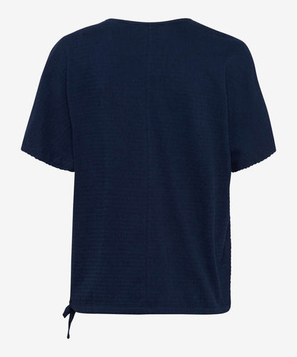 Shirt with Sporty Drawstring