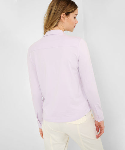 Long-sleeved Shirt in Brilliant Colour