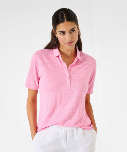 Polo Shirt Out of Pure Linen