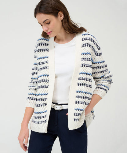 Cardigan with Sophisticated Pattern