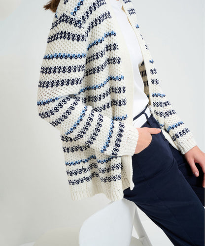 Cardigan with Sophisticated Pattern