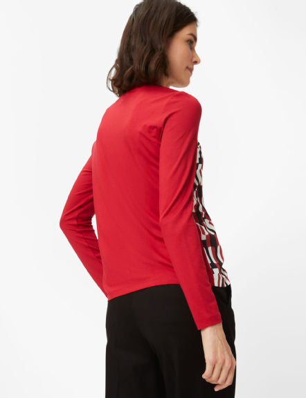 Hybrid: Long Sleeve Shirt in Viscose-spandex Mix