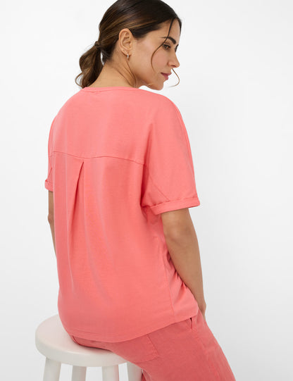 Jersey: T-Shirt in The Cotton Modal Mix
