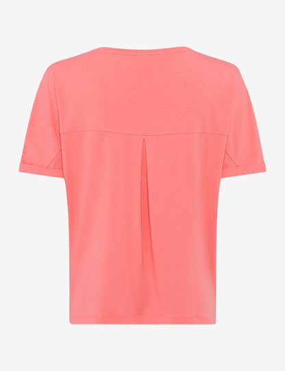 Jersey: T-Shirt in The Cotton Modal Mix