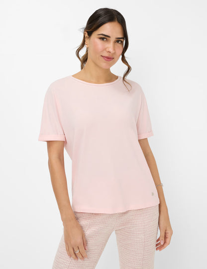 Jersey: T-Shirt in The Cotton Modal Mix