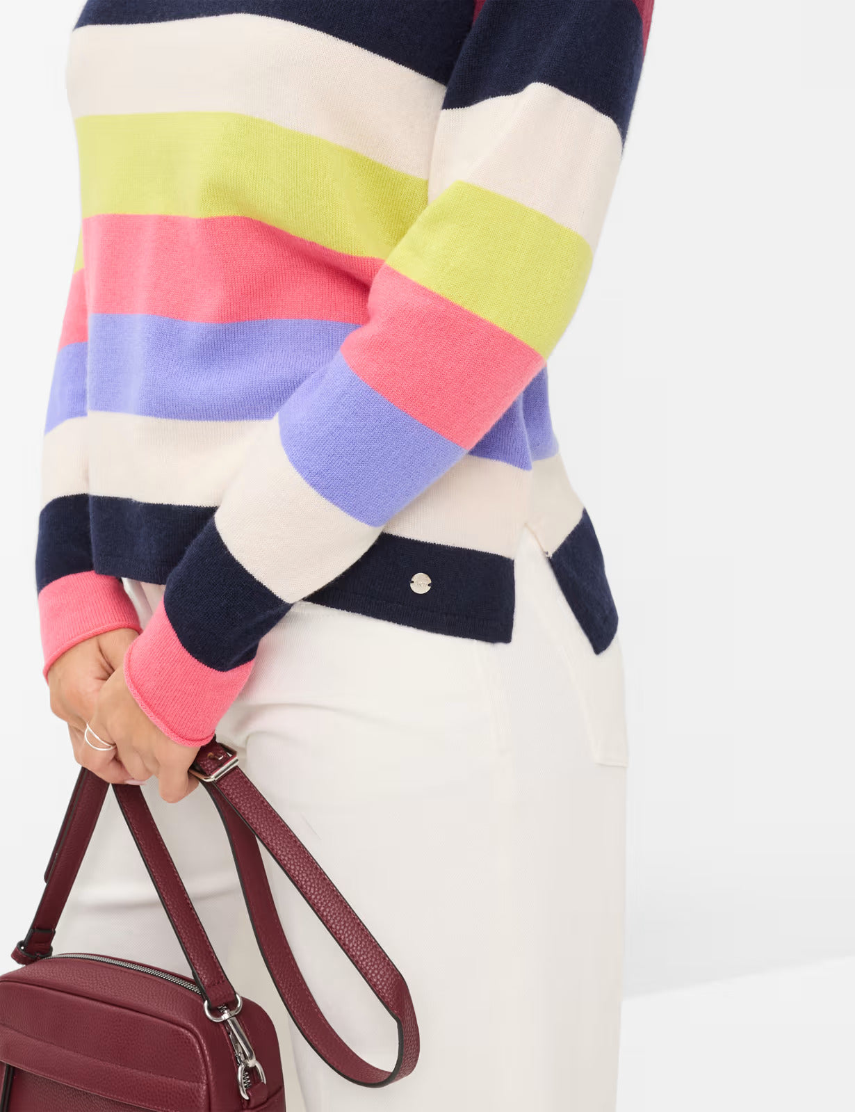 Merino Cashmere: Knitted Sweater in a Virgin Wool Blend