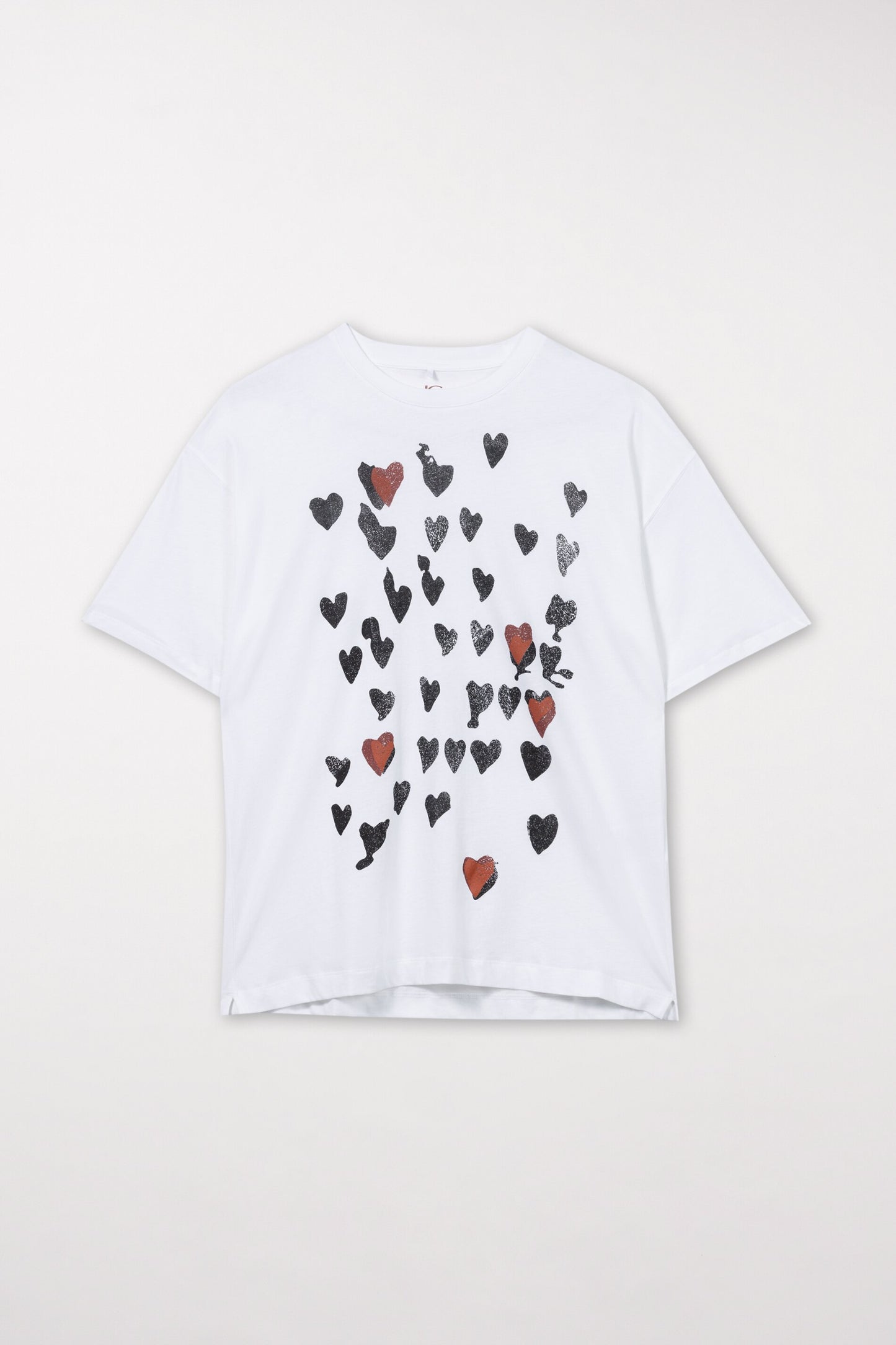 T-shirt with Little -Heart Print