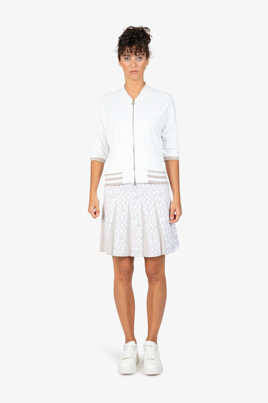 Polo Shirt with Stand-up Collar