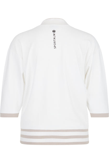 Polo Shirt with Stand-up Collar