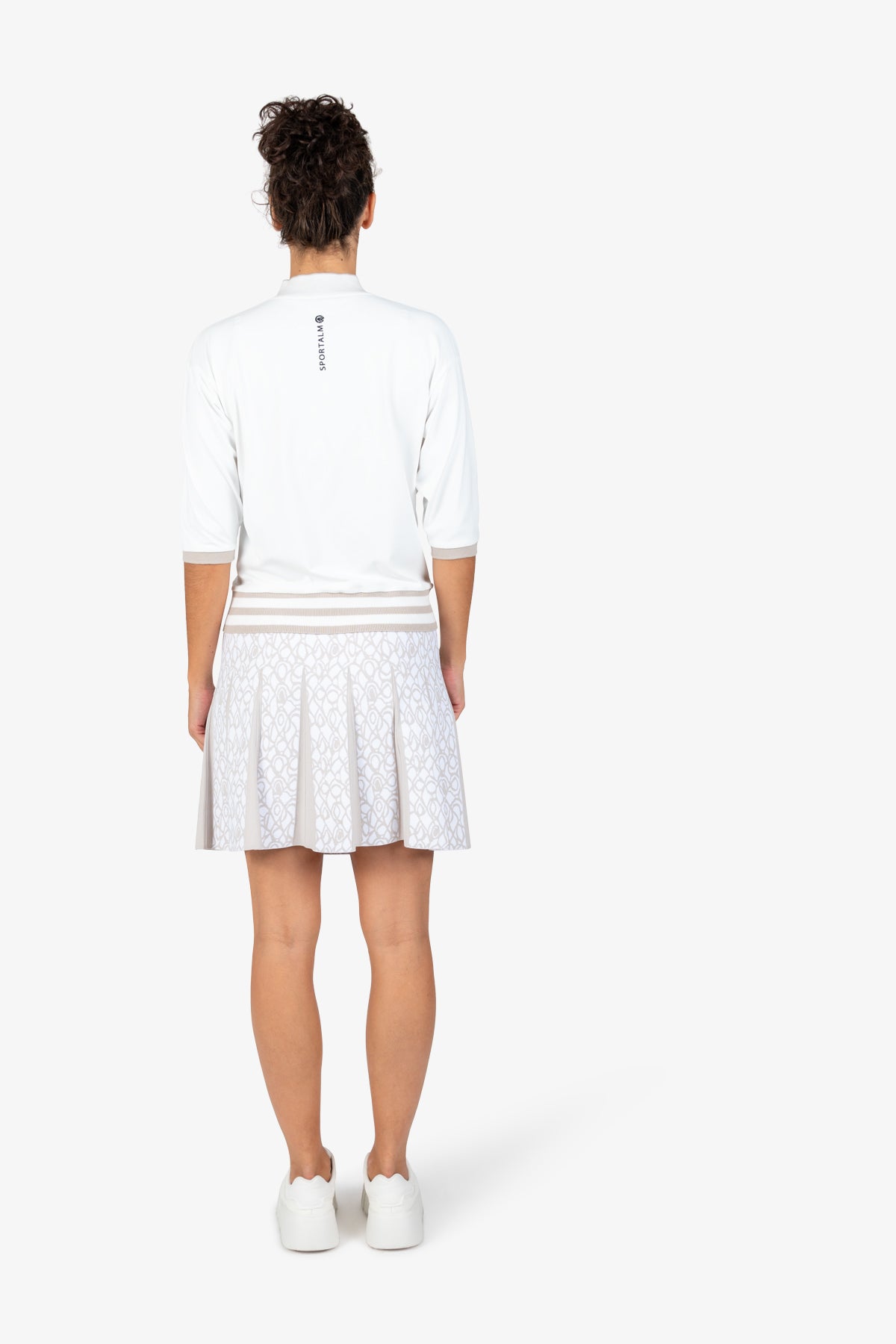 Polo Shirt with Stand-up Collar