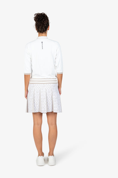 Polo Shirt with Stand-up Collar
