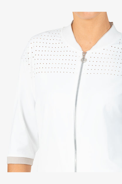 Polo Shirt with Stand-up Collar