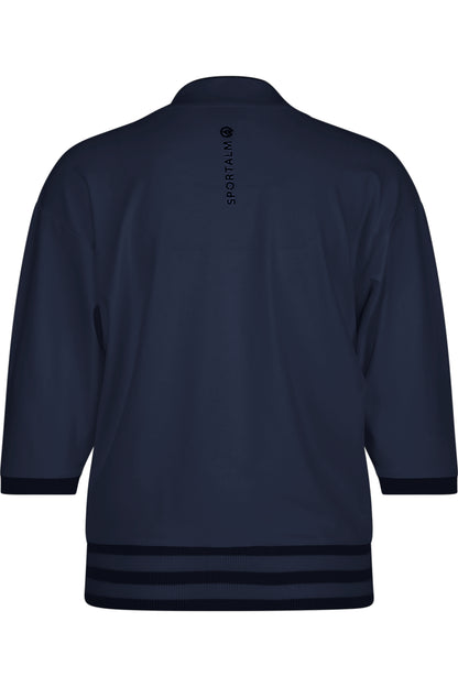 Polo Shirt with Stand-up Collar