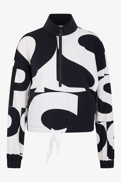 Sweater with Stand-up Collar