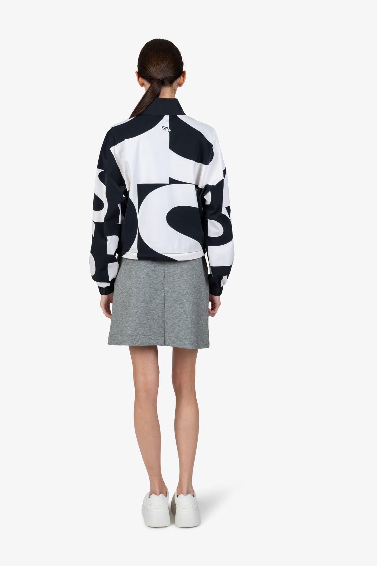 Sweater with Stand-up Collar