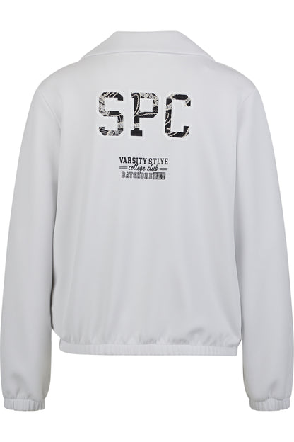 Sweater with Polo Collar