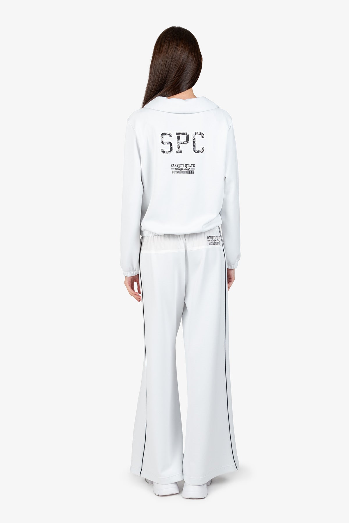 Sweater with Polo Collar