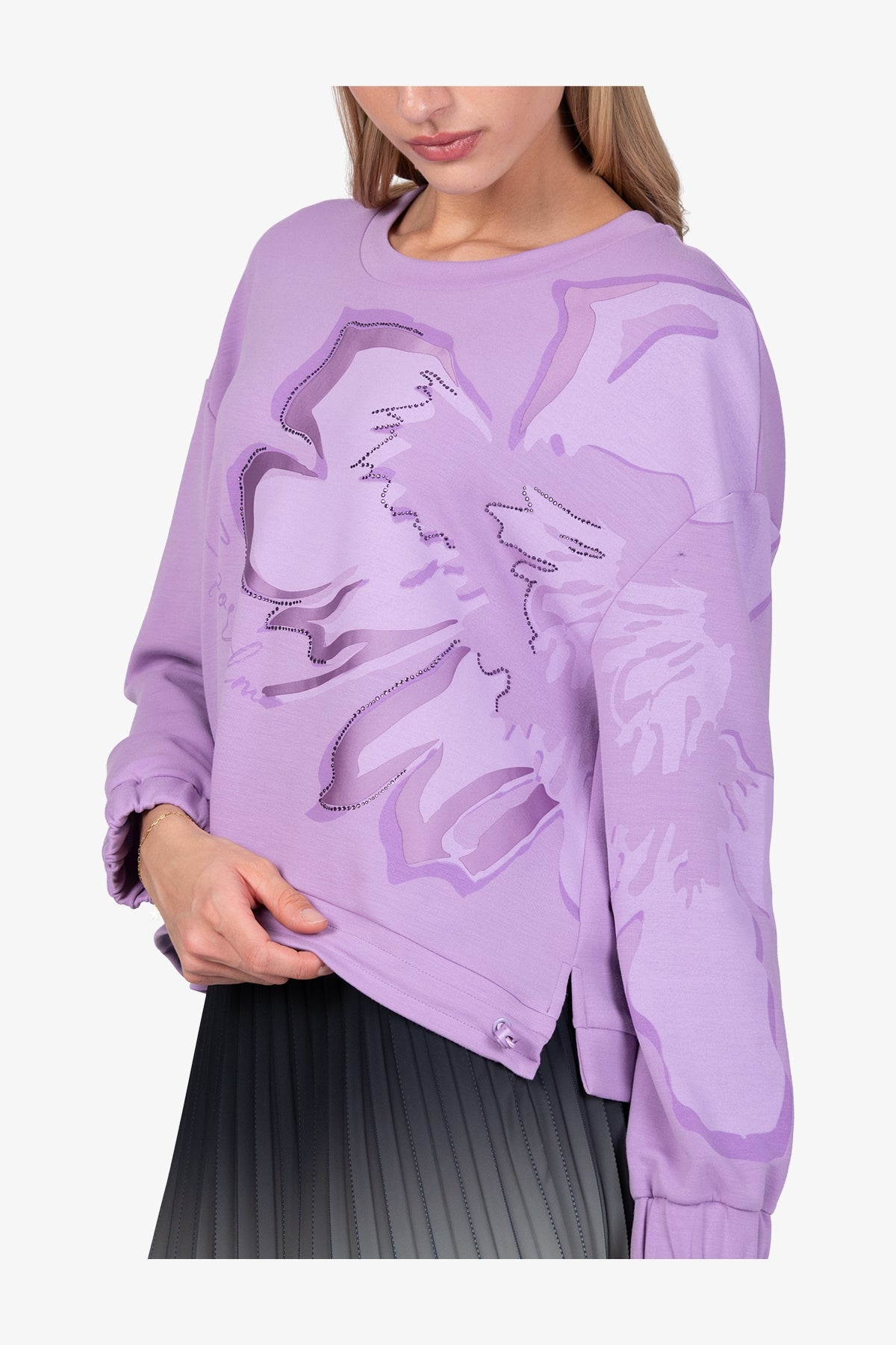 Jumper with Stylish Print