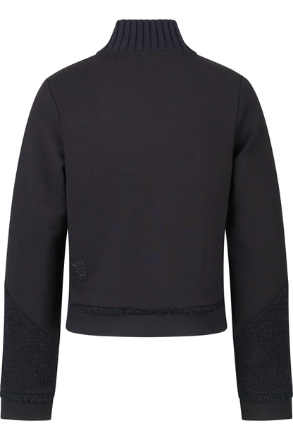 Bouclé Sweat Jacket