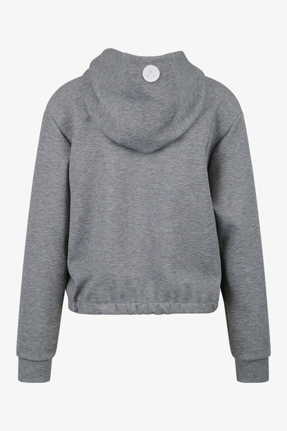 "S"型3D圖案連帽套頭衫