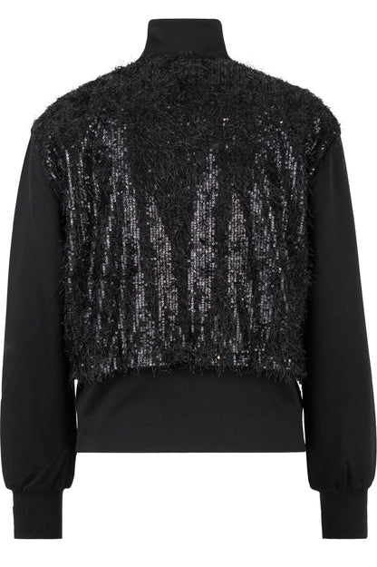 抽繩立領拉鏈夾克