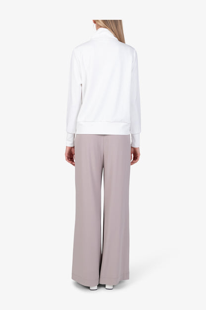 Cotton Sweat Jacket with Print