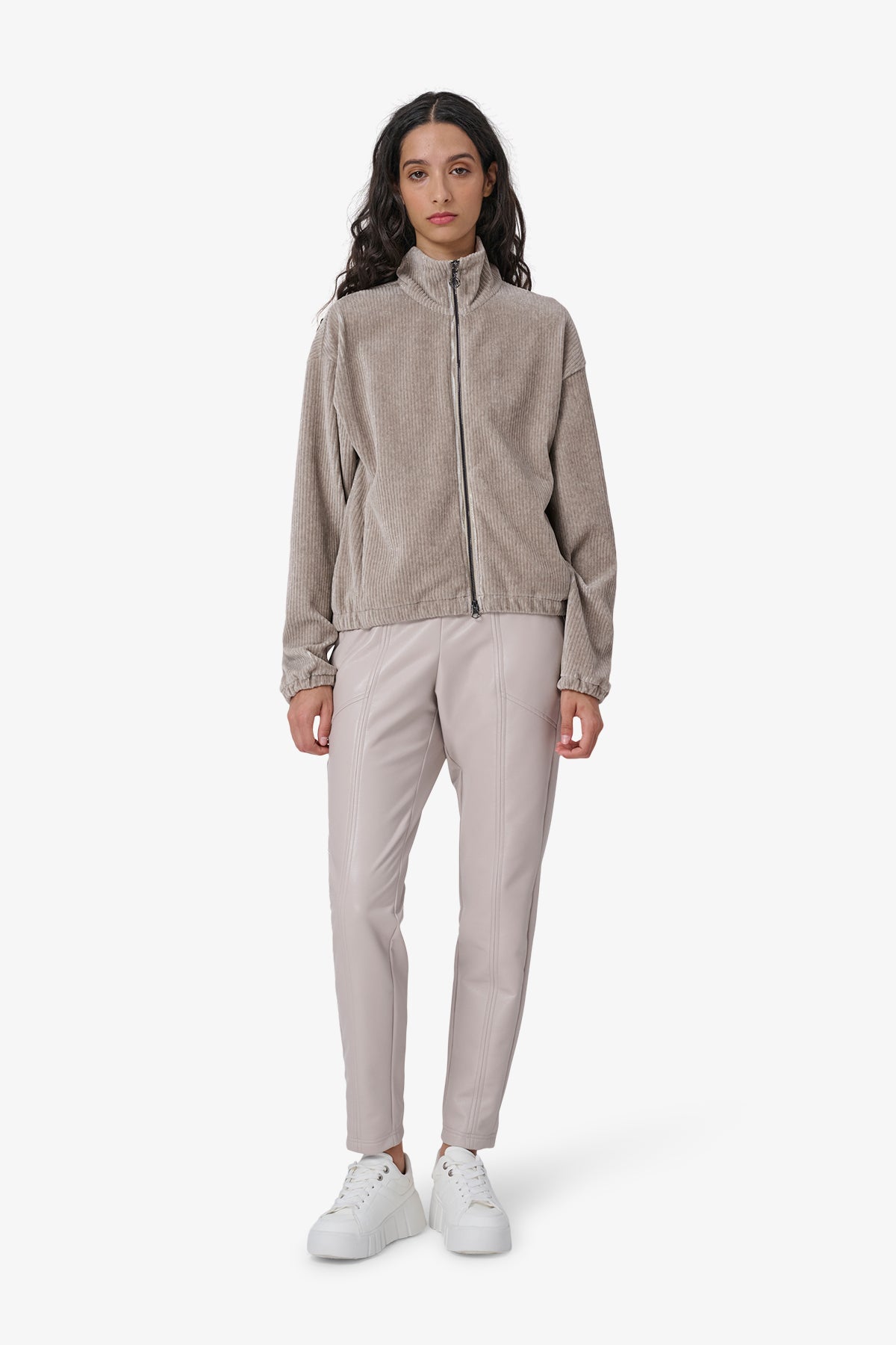 Sweatshirt  with Oversized Shoulder