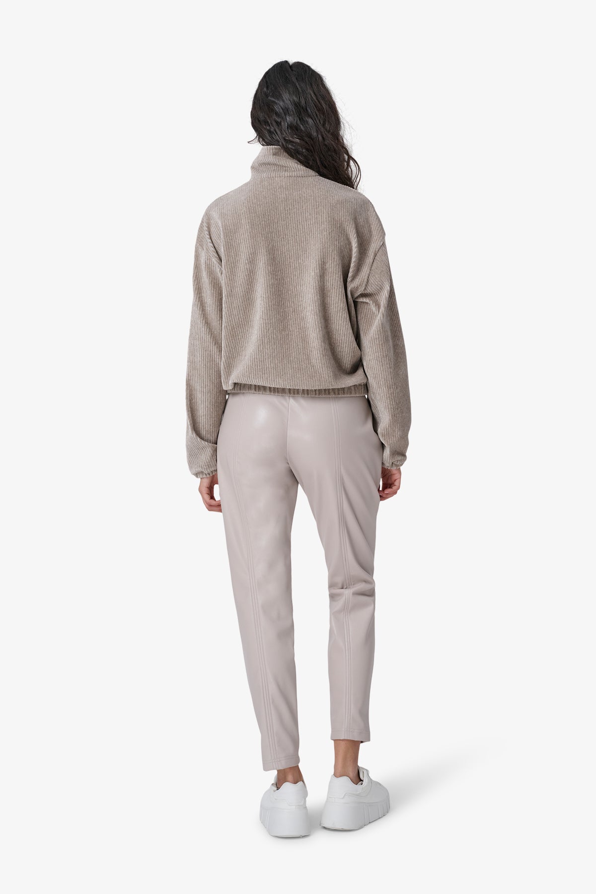 Sweatshirt  with Oversized Shoulder